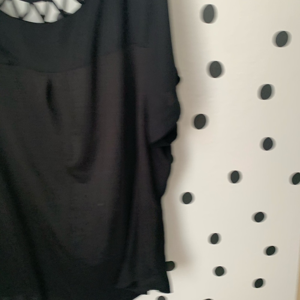 🌈5/$25🌈Apt 9 black blouse size 3X - Picture 7 of 10